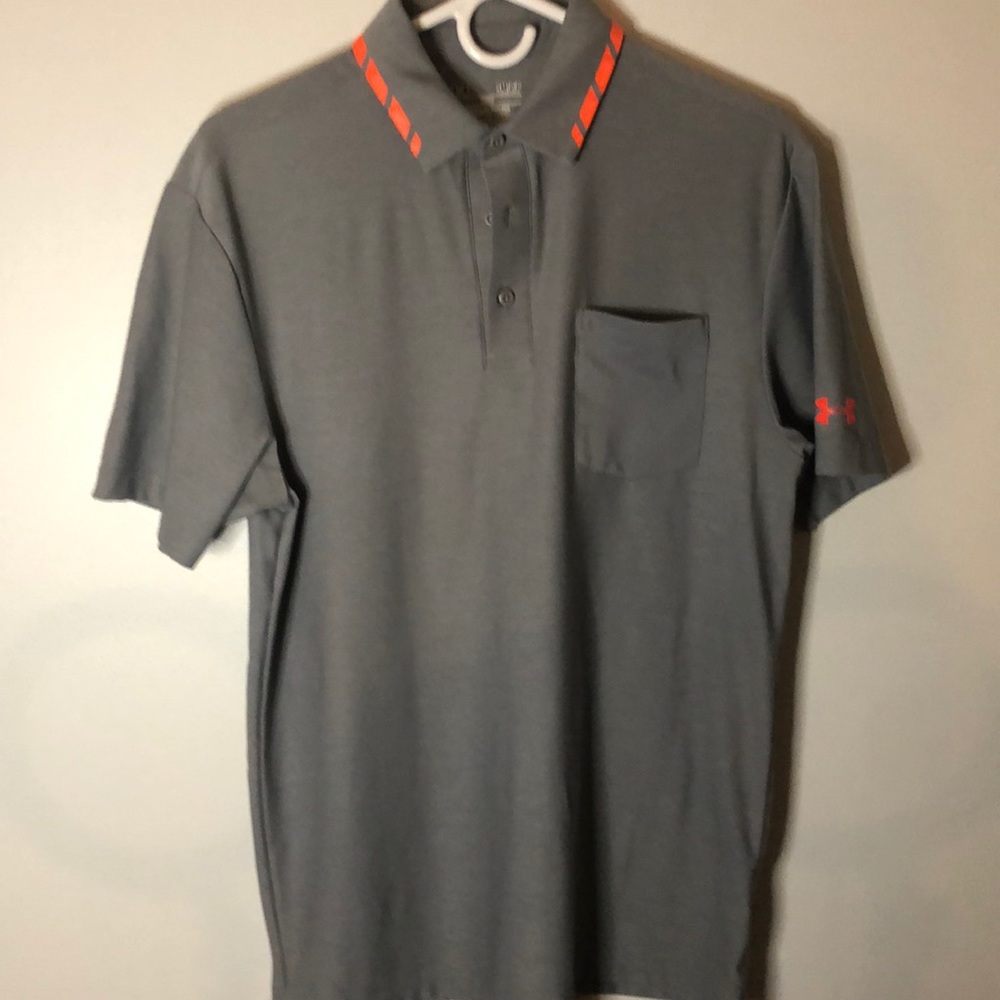 EUC Under Armour men’s golf shirt size small